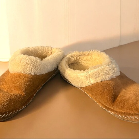 Women’s Slippers L.L. Bean Wicked Good Slippers Squam Lake Brown Size 9 M - Picture 4 of 5
